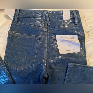 Good American - GOOD CLASSIC | INDIGO SNAKE002